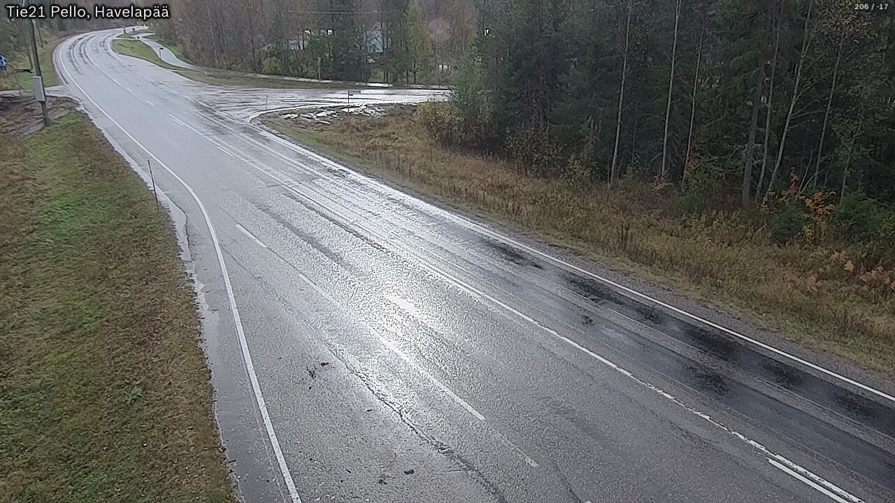 Kelikamerat Kuva Tie 21 Pello, Havelanpää, Pello, Lappi