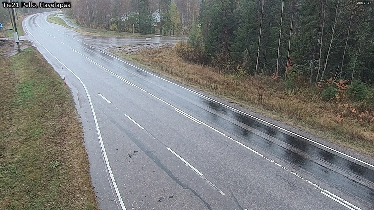 Kelikamerat Kuva Tie 21 Pello, Havelanpää, Pello, Lappi