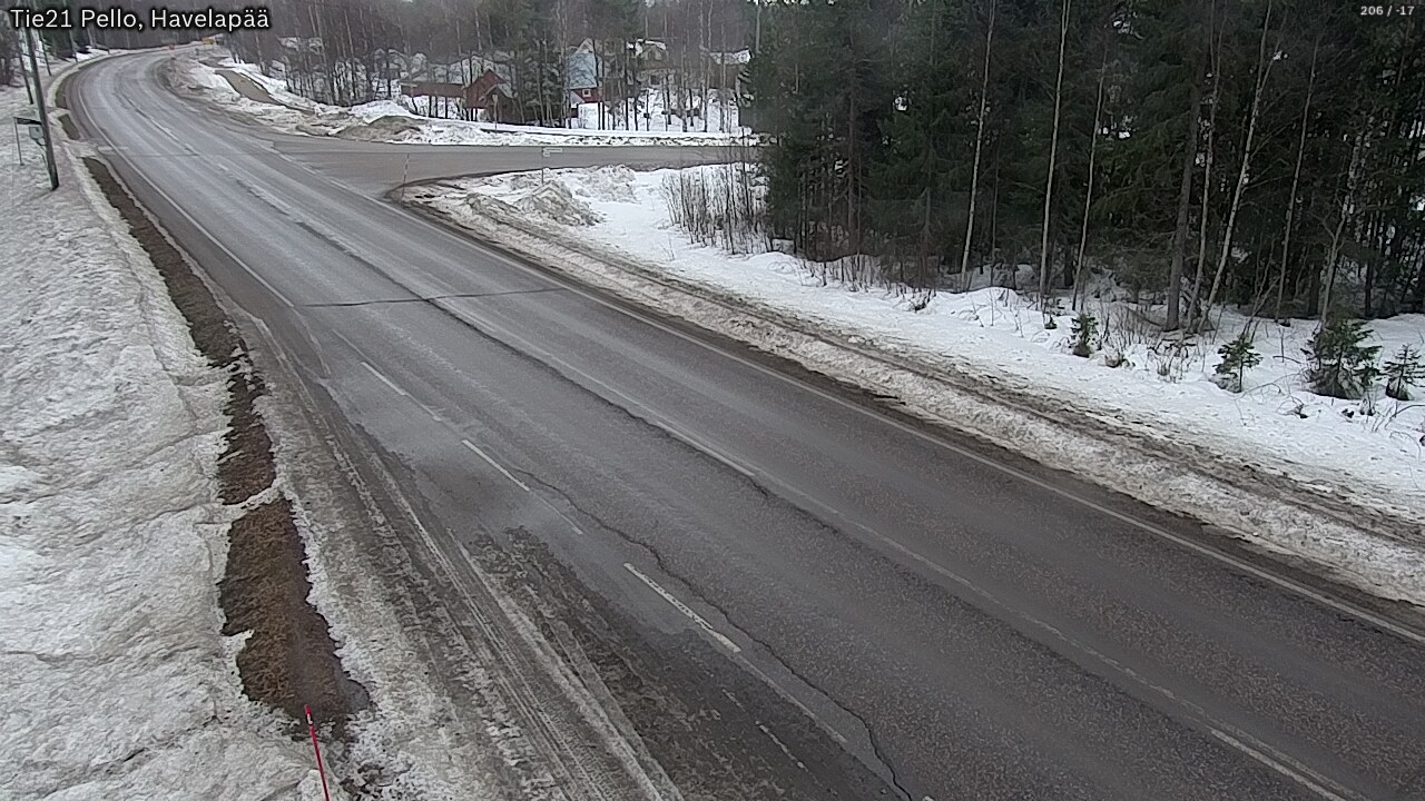 Kelikamerat Kuva Tie 21 Pello, Havelanpää, Pello, Lappi