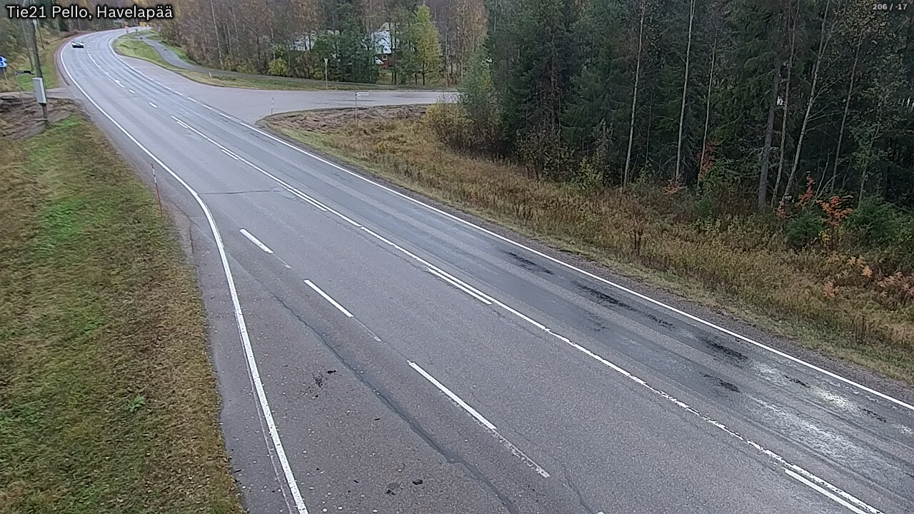 Kelikamerat Kuva Tie 21 Pello, Havelanpää, Pello, Lappi
