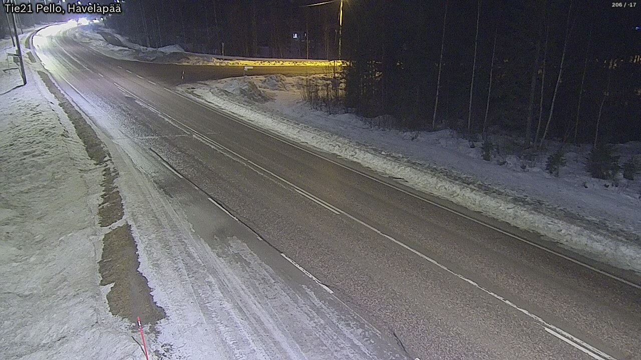 Kelikamerat Kuva Tie 21 Pello, Havelanpää, Pello, Lappi