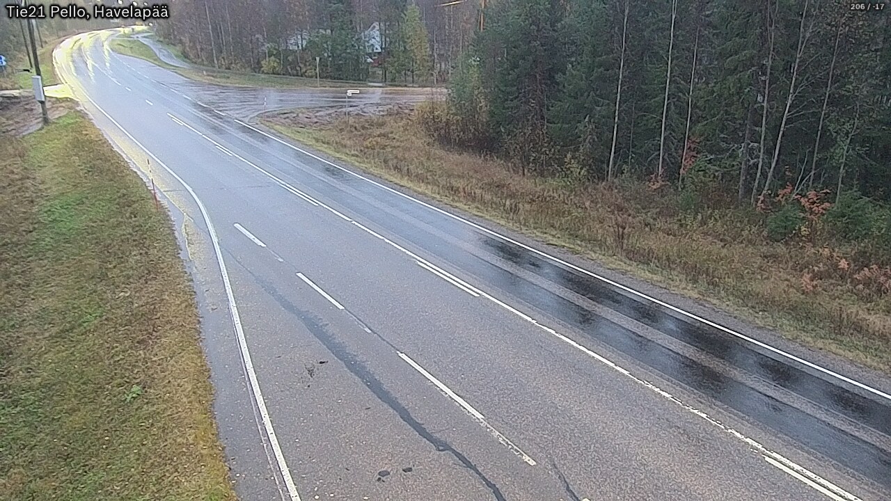 Kelikamerat Kuva Tie 21 Pello, Havelanpää, Pello, Lappi