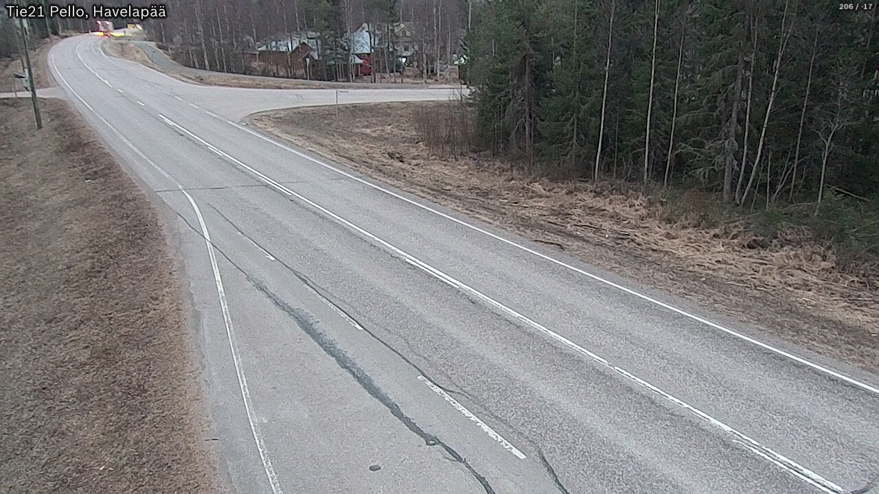 Kelikamerat Kuva Tie 21 Pello, Havelanpää, Pello, Lappi