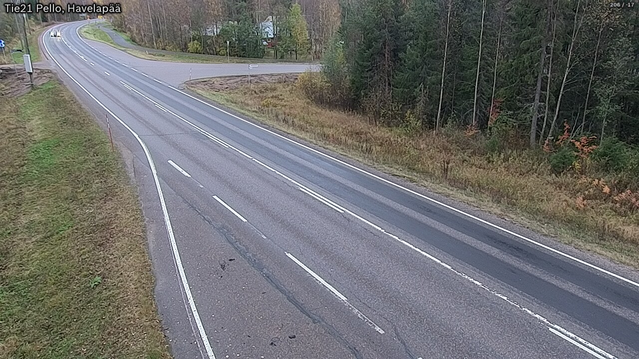 Kelikamerat Kuva Tie 21 Pello, Havelanpää, Pello, Lappi
