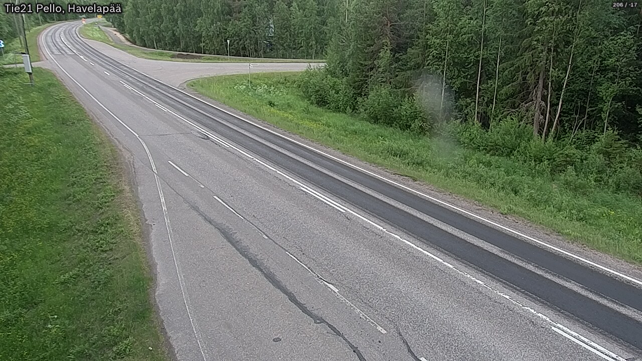 Kelikamerat Kuva Tie 21 Pello, Havelanpää, Pello, Lappi