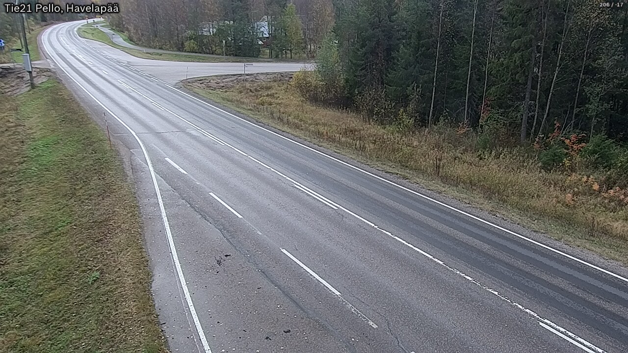 Kelikamerat Kuva Tie 21 Pello, Havelanpää, Pello, Lappi
