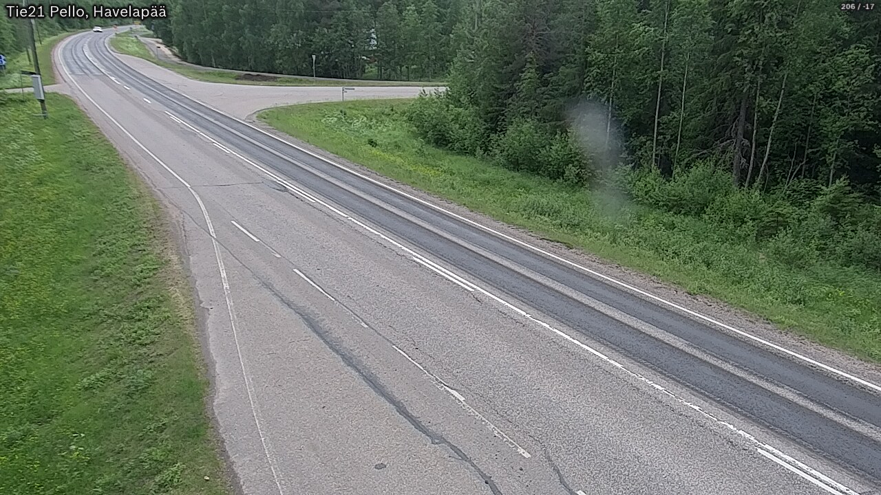 Kelikamerat Kuva Tie 21 Pello, Havelanpää, Pello, Lappi