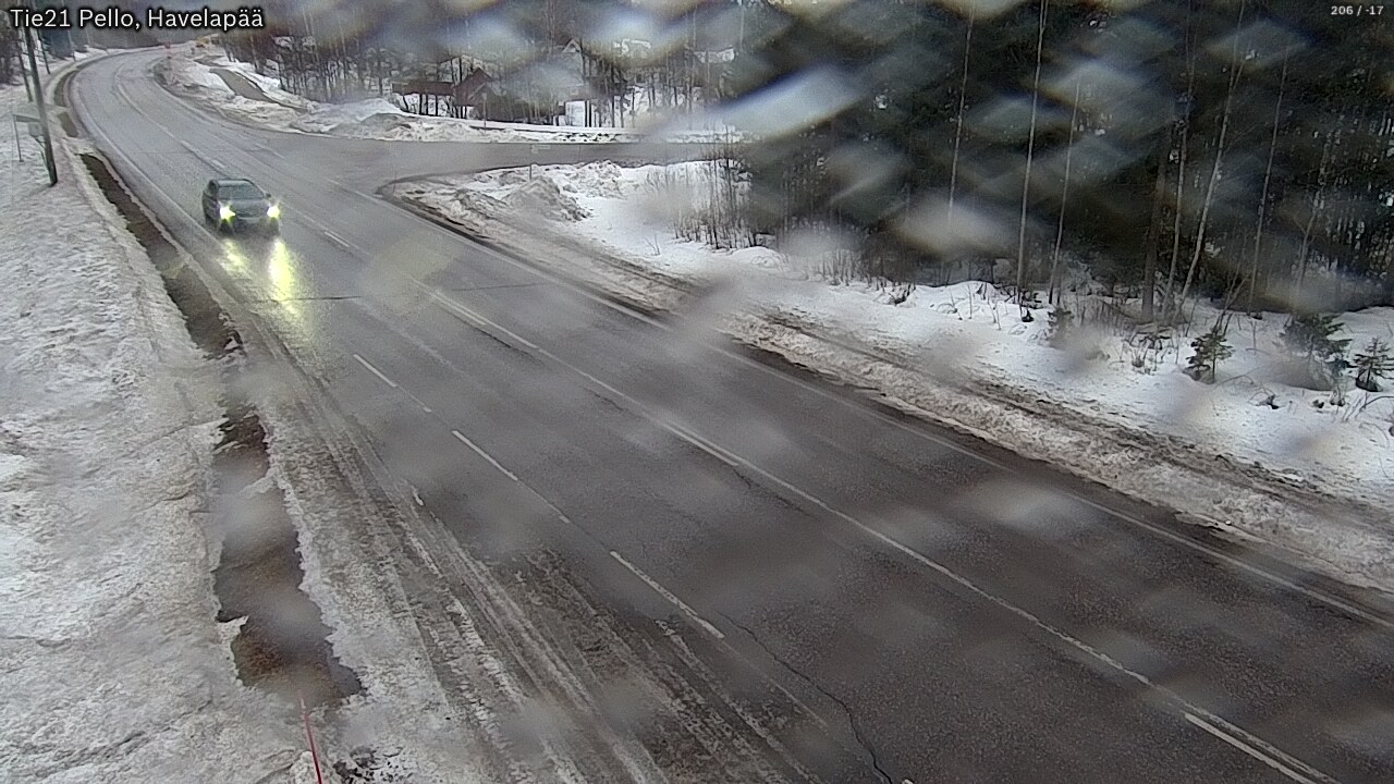 Kelikamerat Kuva Tie 21 Pello, Havelanpää, Pello, Lappi