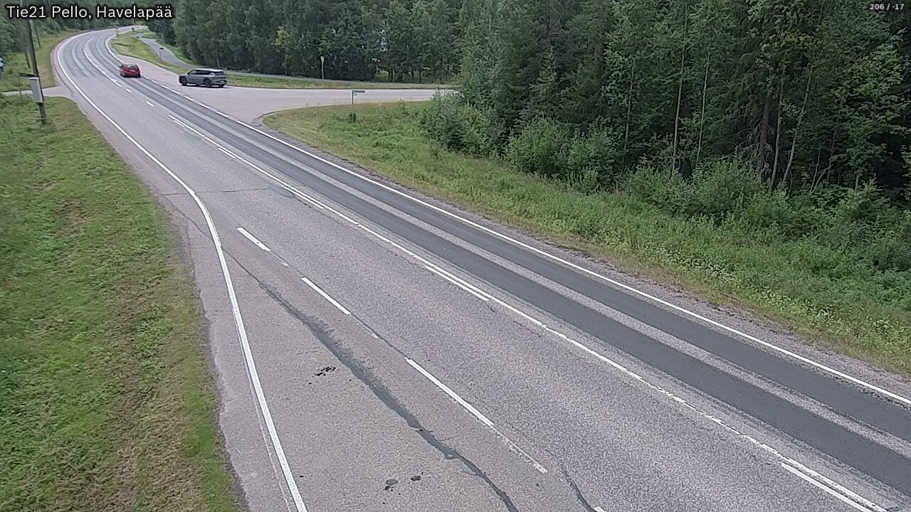 Kelikamerat Kuva Tie 21 Pello, Havelanpää, Pello, Lappi