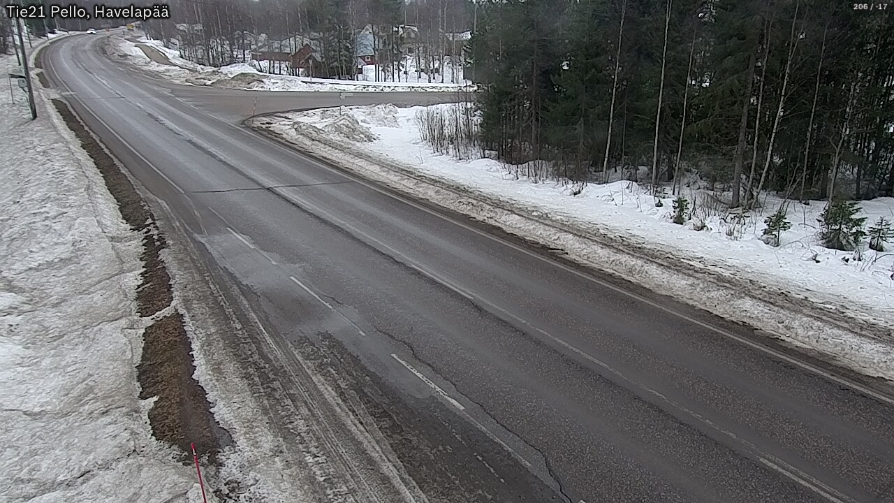 Kelikamerat Kuva Tie 21 Pello, Havelanpää, Pello, Lappi
