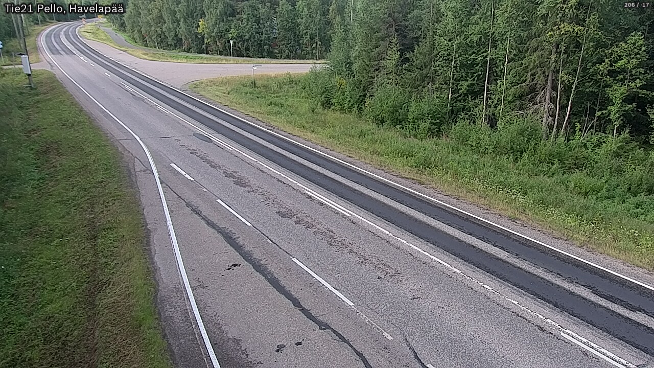 Kelikamerat Kuva Tie 21 Pello, Havelanpää, Pello, Lappi