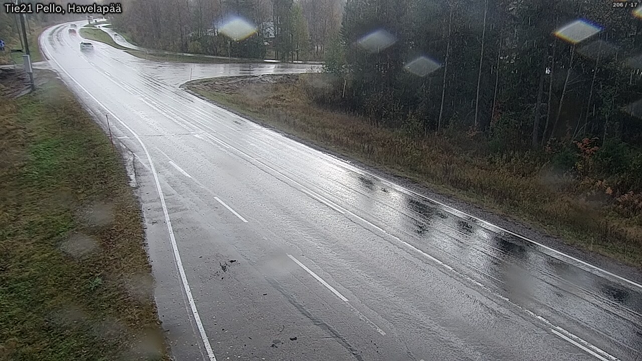 Kelikamerat Kuva Tie 21 Pello, Havelanpää, Pello, Lappi
