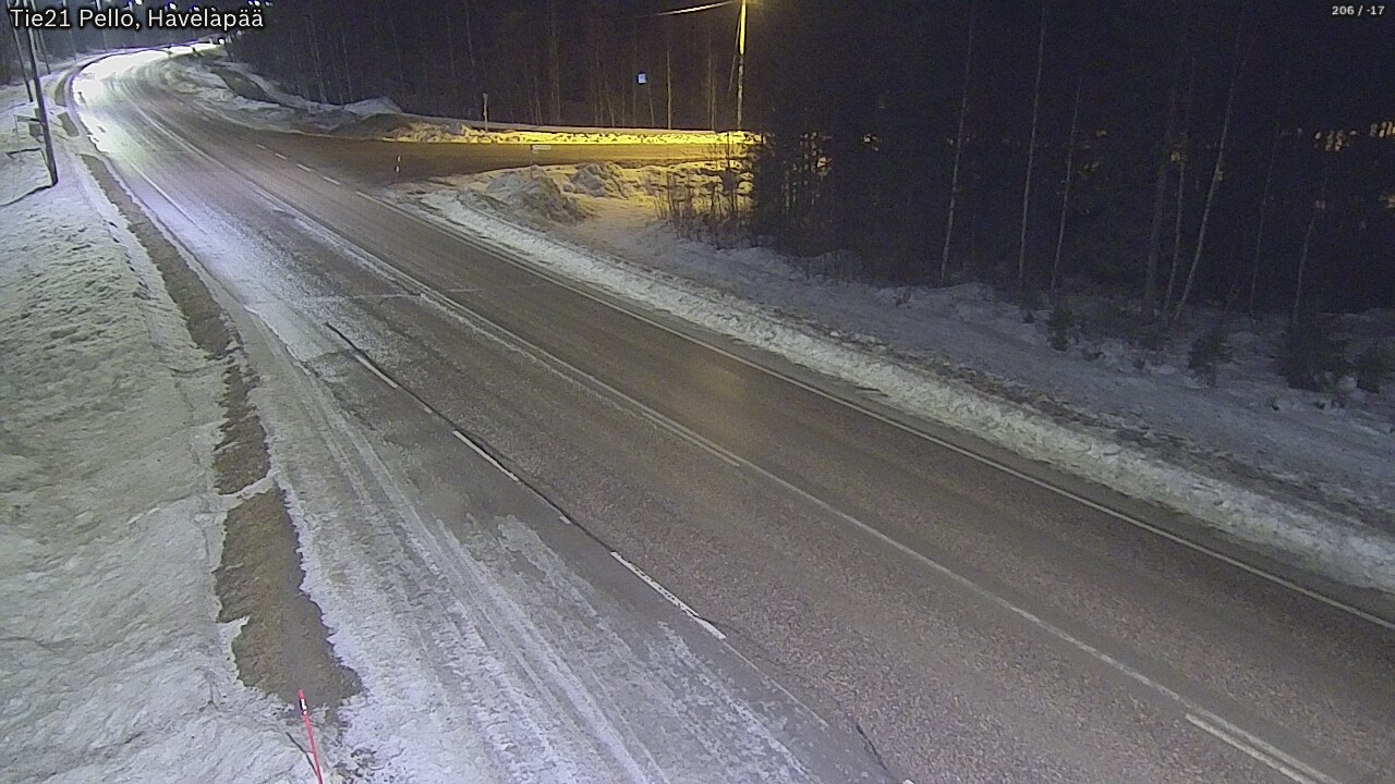 Kelikamerat Kuva Tie 21 Pello, Havelanpää, Pello, Lappi