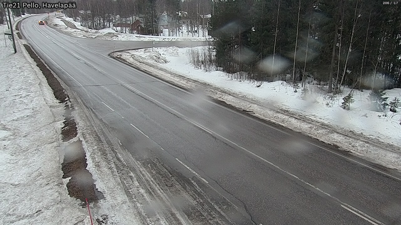 Kelikamerat Kuva Tie 21 Pello, Havelanpää, Pello, Lappi