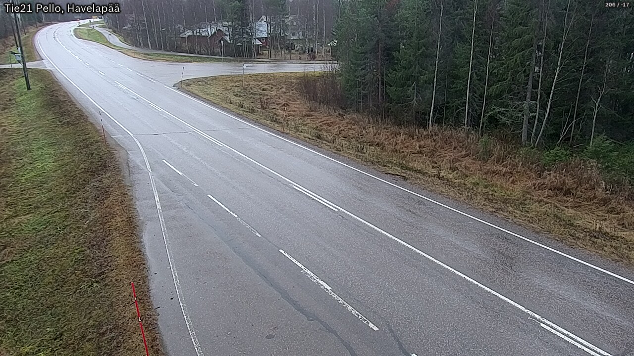 Kelikamerat Kuva Tie 21 Pello, Havelanpää, Pello, Lappi
