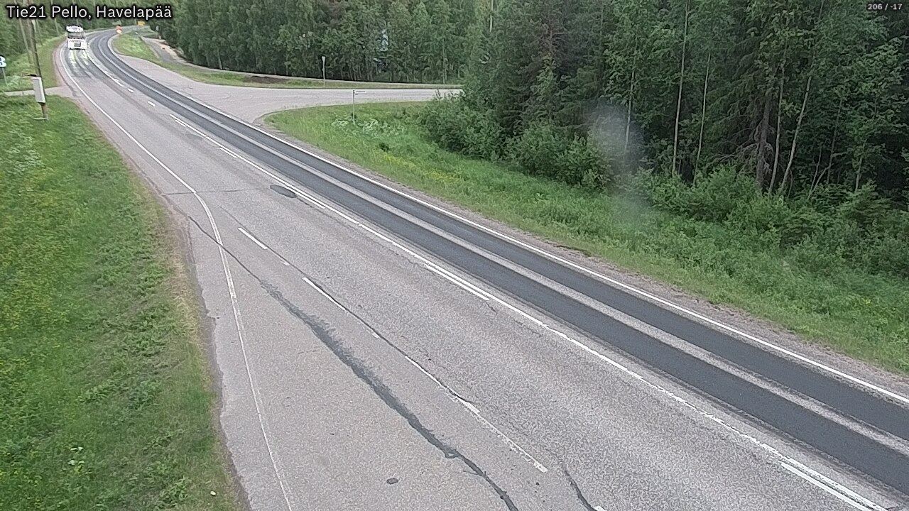 Kelikamerat Kuva Tie 21 Pello, Havelanpää, Pello, Lappi
