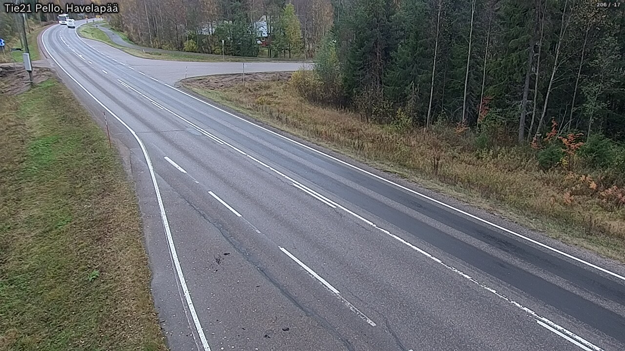 Kelikamerat Kuva Tie 21 Pello, Havelanpää, Pello, Lappi