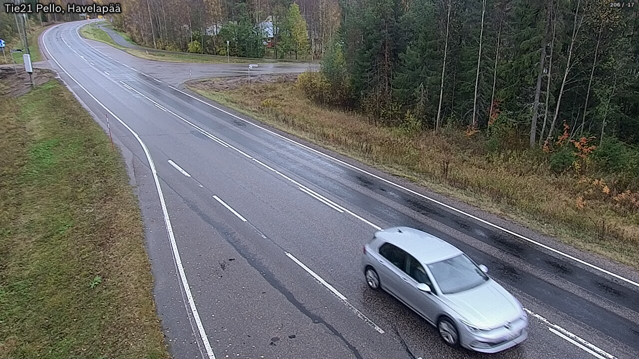 Kelikamerat Kuva Tie 21 Pello, Havelanpää, Pello, Lappi