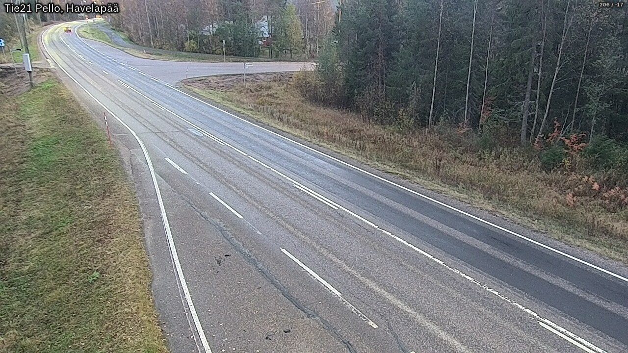 Kelikamerat Kuva Tie 21 Pello, Havelanpää, Pello, Lappi