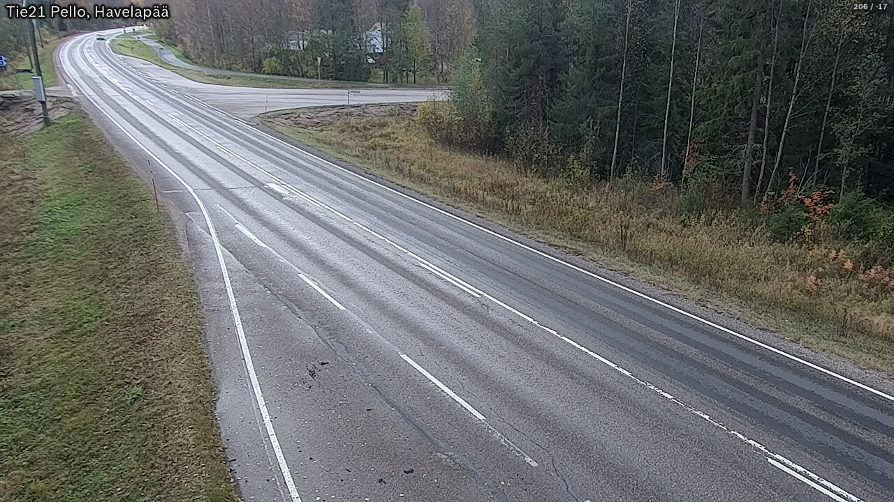 Kelikamerat Kuva Tie 21 Pello, Havelanpää, Pello, Lappi
