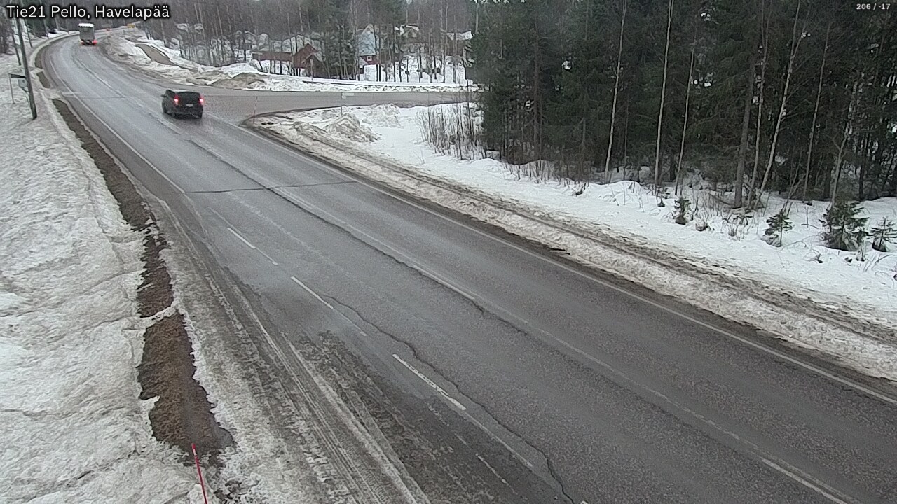 Kelikamerat Kuva Tie 21 Pello, Havelanpää, Pello, Lappi