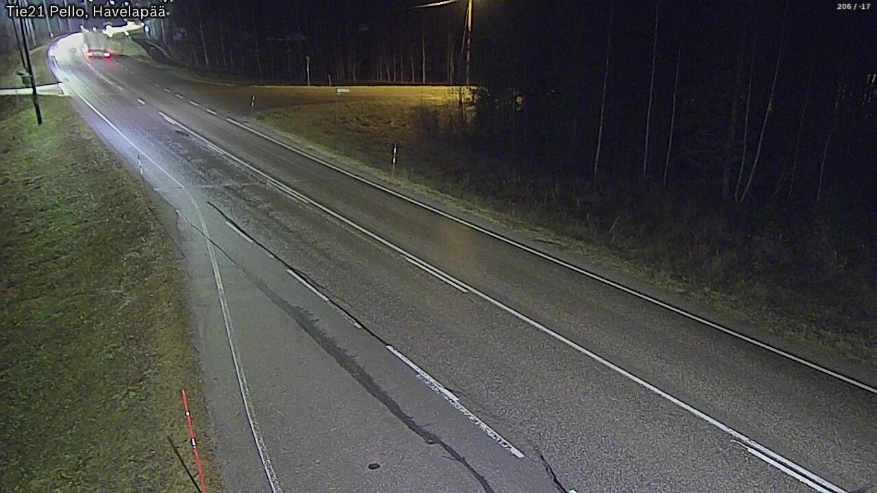 Kelikamerat Kuva Tie 21 Pello, Havelanpää, Pello, Lappi