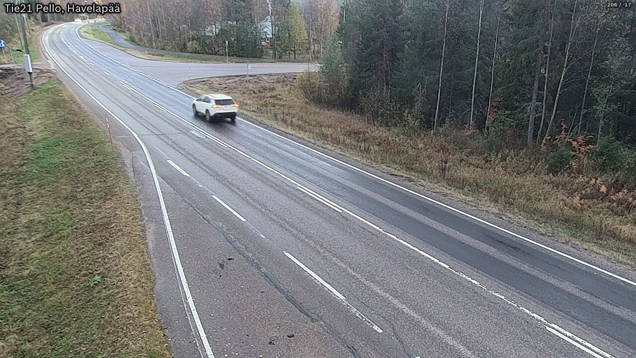 Kelikamerat Kuva Tie 21 Pello, Havelanpää, Pello, Lappi