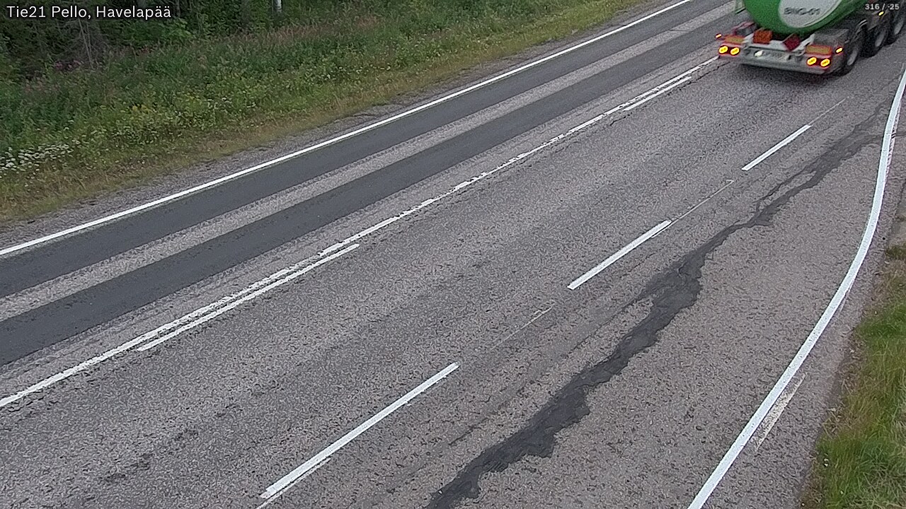 Kelikamerat Kuva Tie 21 Pello, Havelanpää, Pello, Lappi