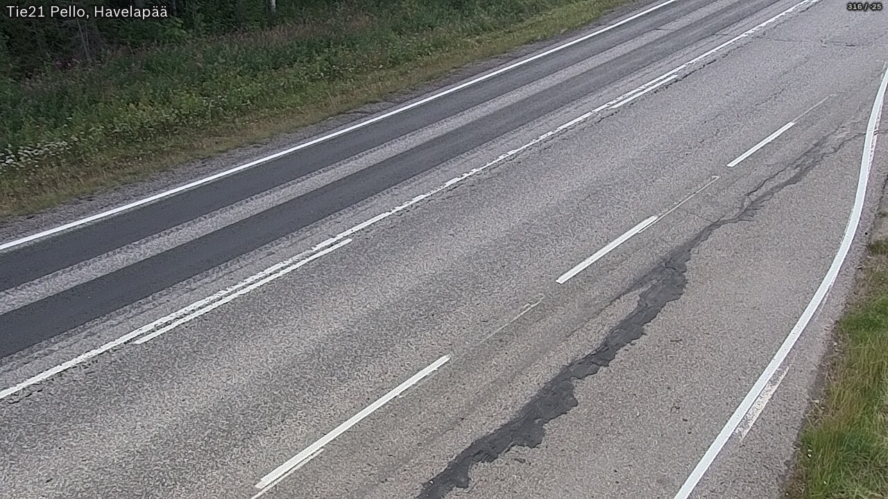 Kelikamerat Kuva Tie 21 Pello, Havelanpää, Pello, Lappi