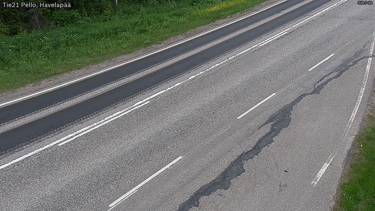 Kelikamerat Kuva Tie 21 Pello, Havelanpää, Pello, Lappi