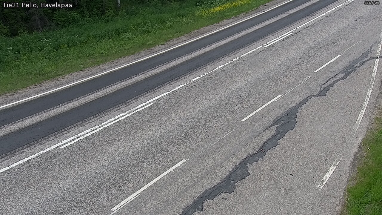 Kelikamerat Kuva Tie 21 Pello, Havelanpää, Pello, Lappi