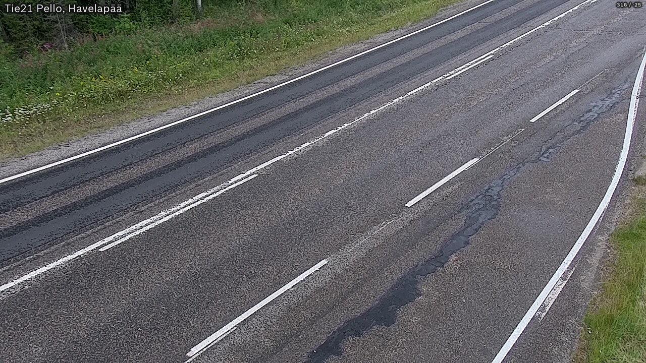 Kelikamerat Kuva Tie 21 Pello, Havelanpää, Pello, Lappi