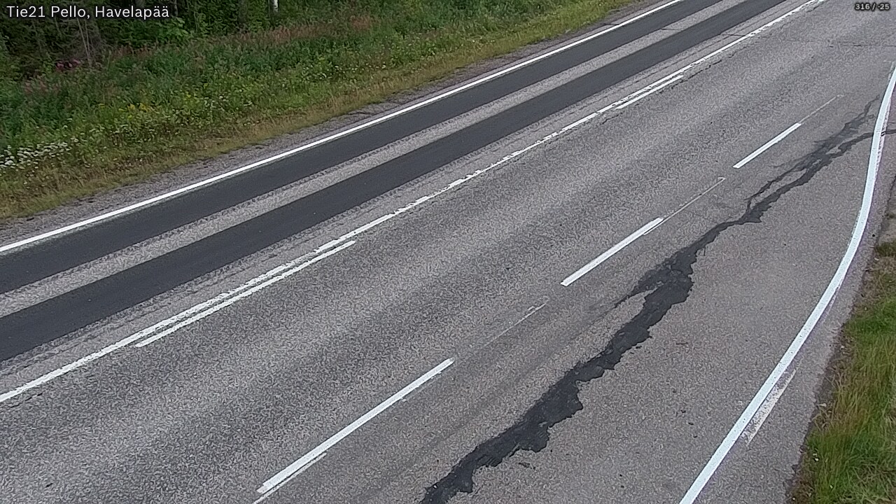Weather Camera Image Road 21 Pello, Havelanpää, Pello, Lappi