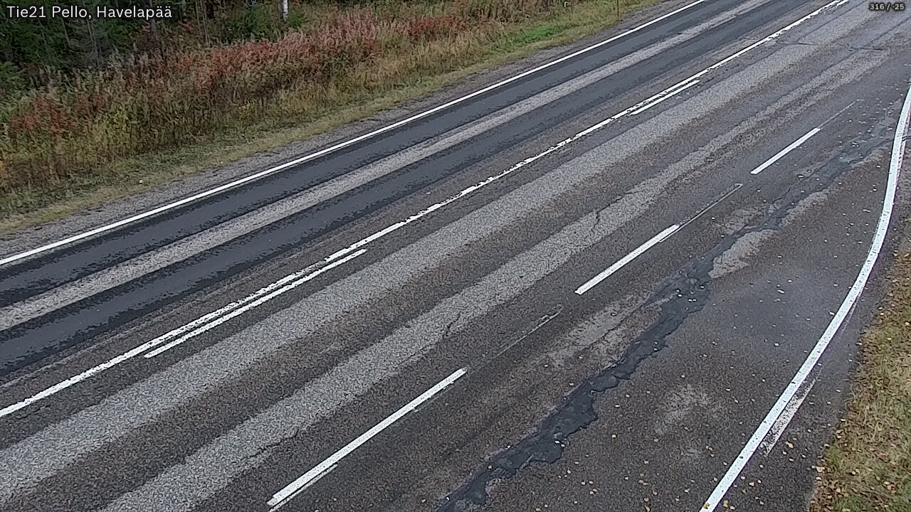 Kelikamerat Kuva Tie 21 Pello, Havelanpää, Pello, Lappi