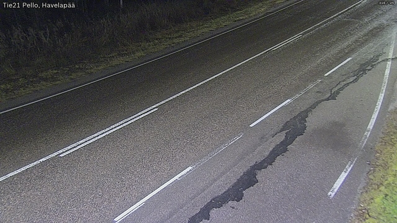 Kelikamerat Kuva Tie 21 Pello, Havelanpää, Pello, Lappi