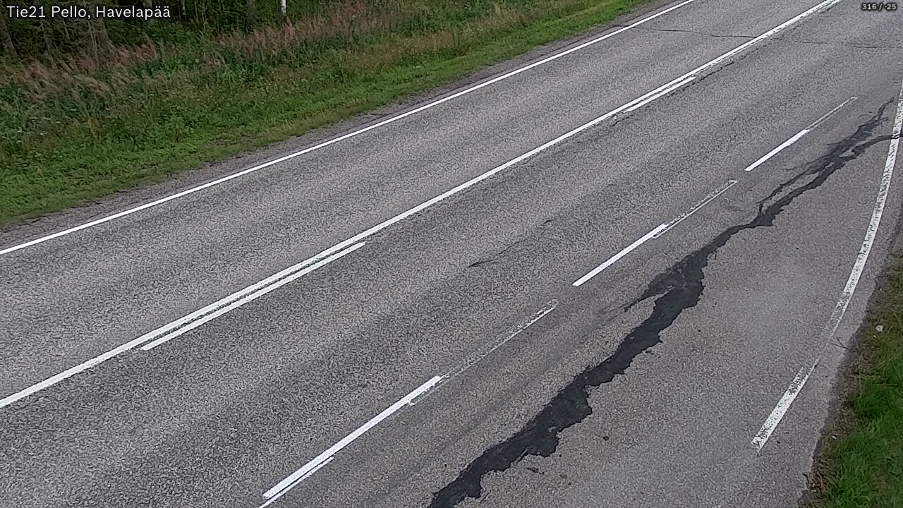 Kelikamerat Kuva Tie 21 Pello, Havelanpää, Pello, Lappi