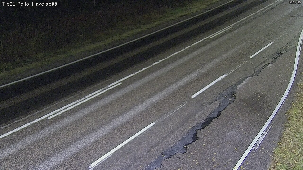 Kelikamerat Kuva Tie 21 Pello, Havelanpää, Pello, Lappi