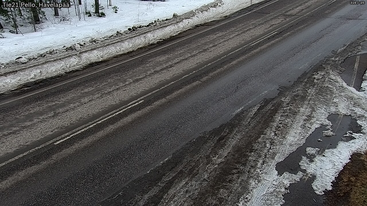 Kelikamerat Kuva Tie 21 Pello, Havelanpää, Pello, Lappi