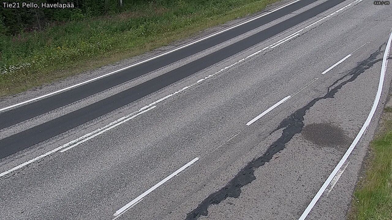 Kelikamerat Kuva Tie 21 Pello, Havelanpää, Pello, Lappi