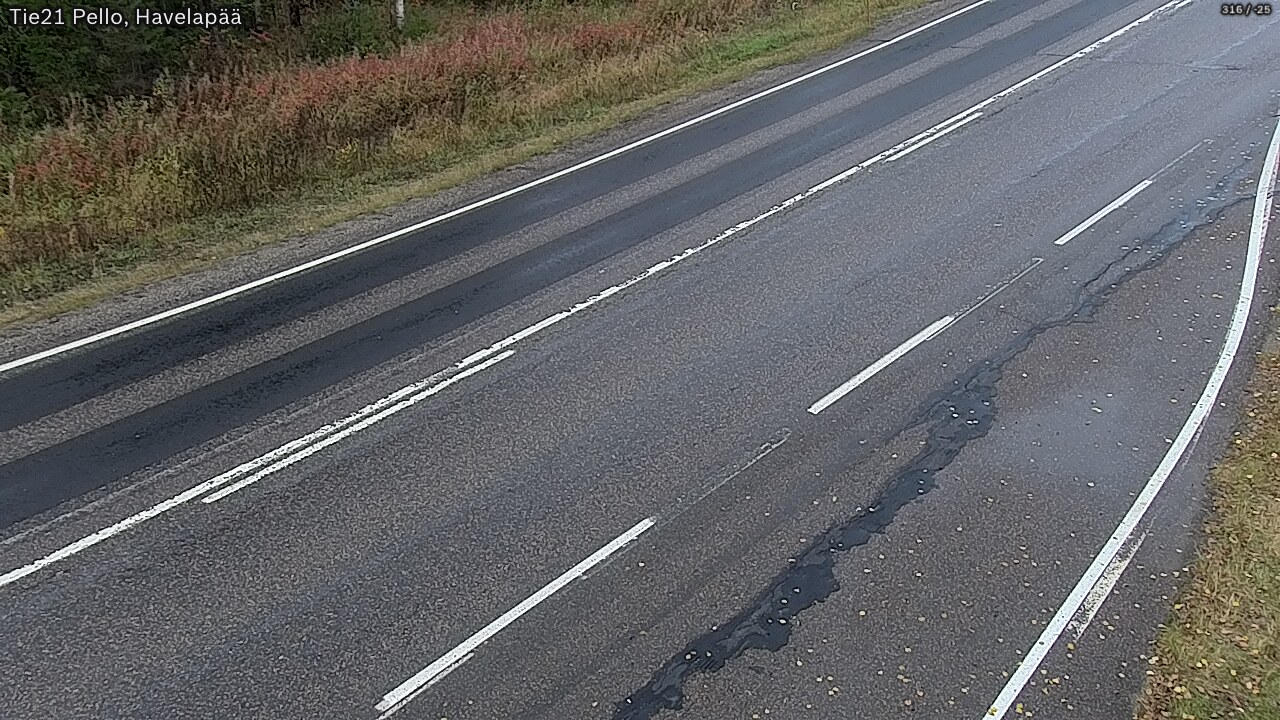 Kelikamerat Kuva Tie 21 Pello, Havelanpää, Pello, Lappi