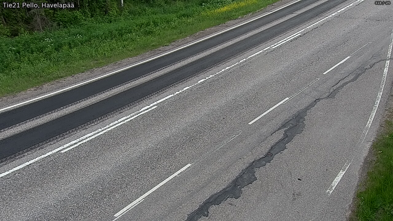 Kelikamerat Kuva Tie 21 Pello, Havelanpää, Pello, Lappi