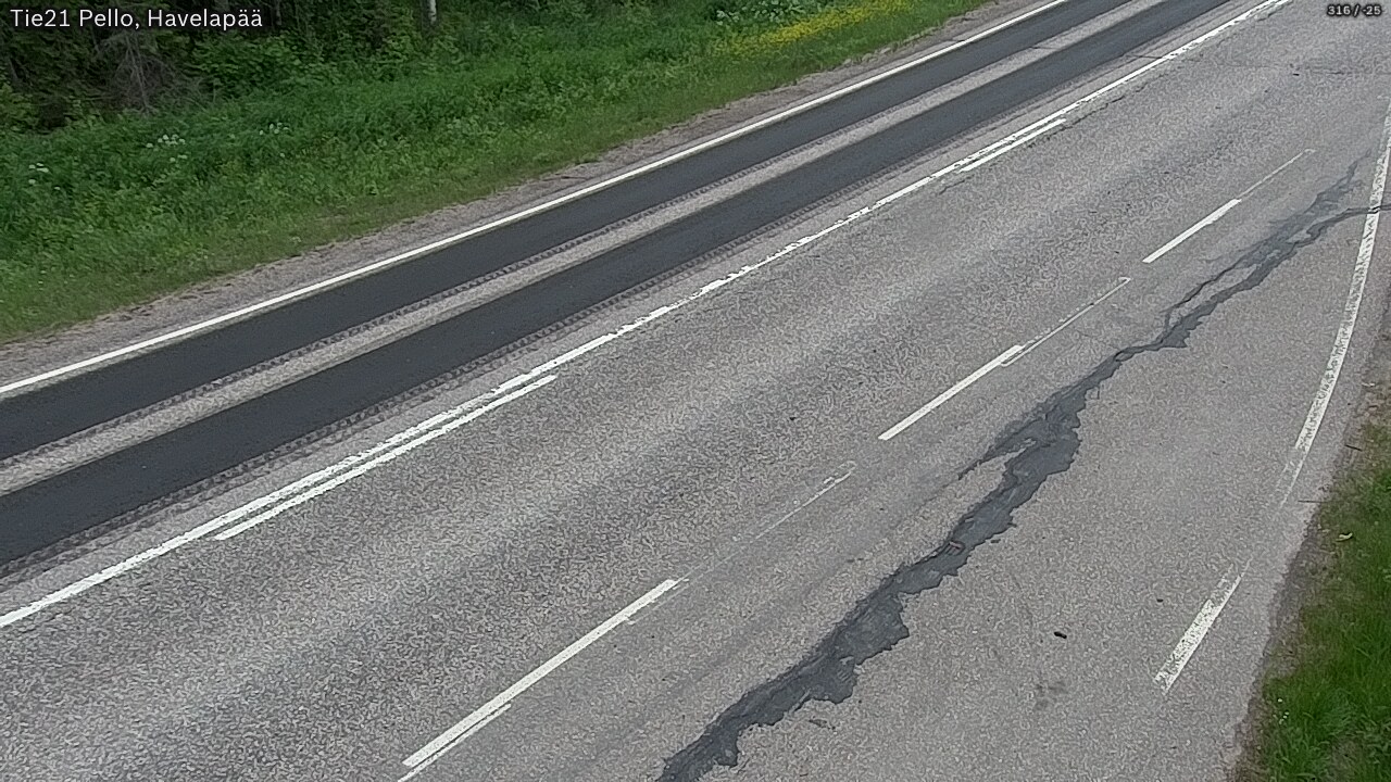 Kelikamerat Kuva Tie 21 Pello, Havelanpää, Pello, Lappi