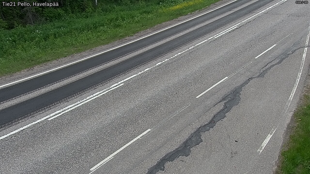 Kelikamerat Kuva Tie 21 Pello, Havelanpää, Pello, Lappi