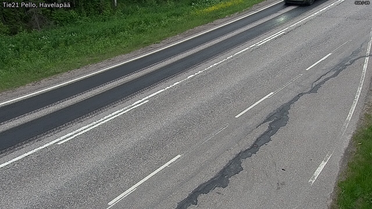 Kelikamerat Kuva Tie 21 Pello, Havelanpää, Pello, Lappi