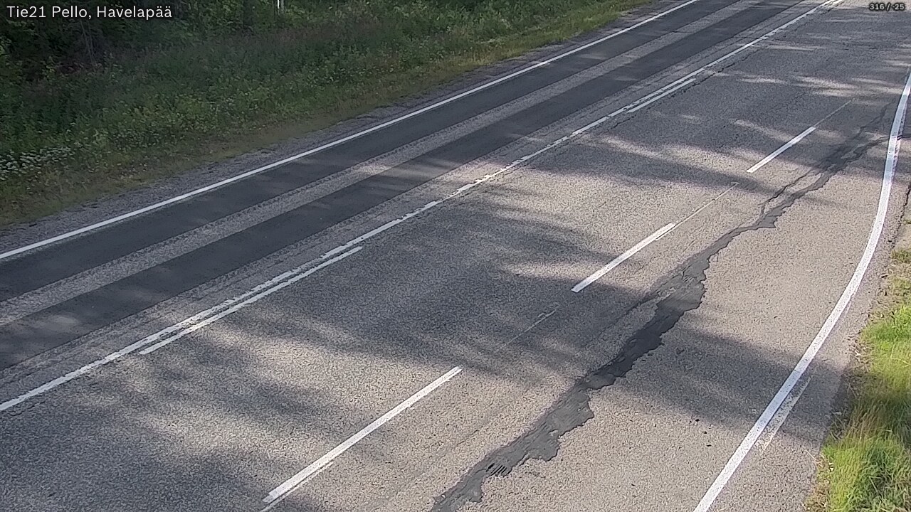 Kelikamerat Kuva Tie 21 Pello, Havelanpää, Pello, Lappi