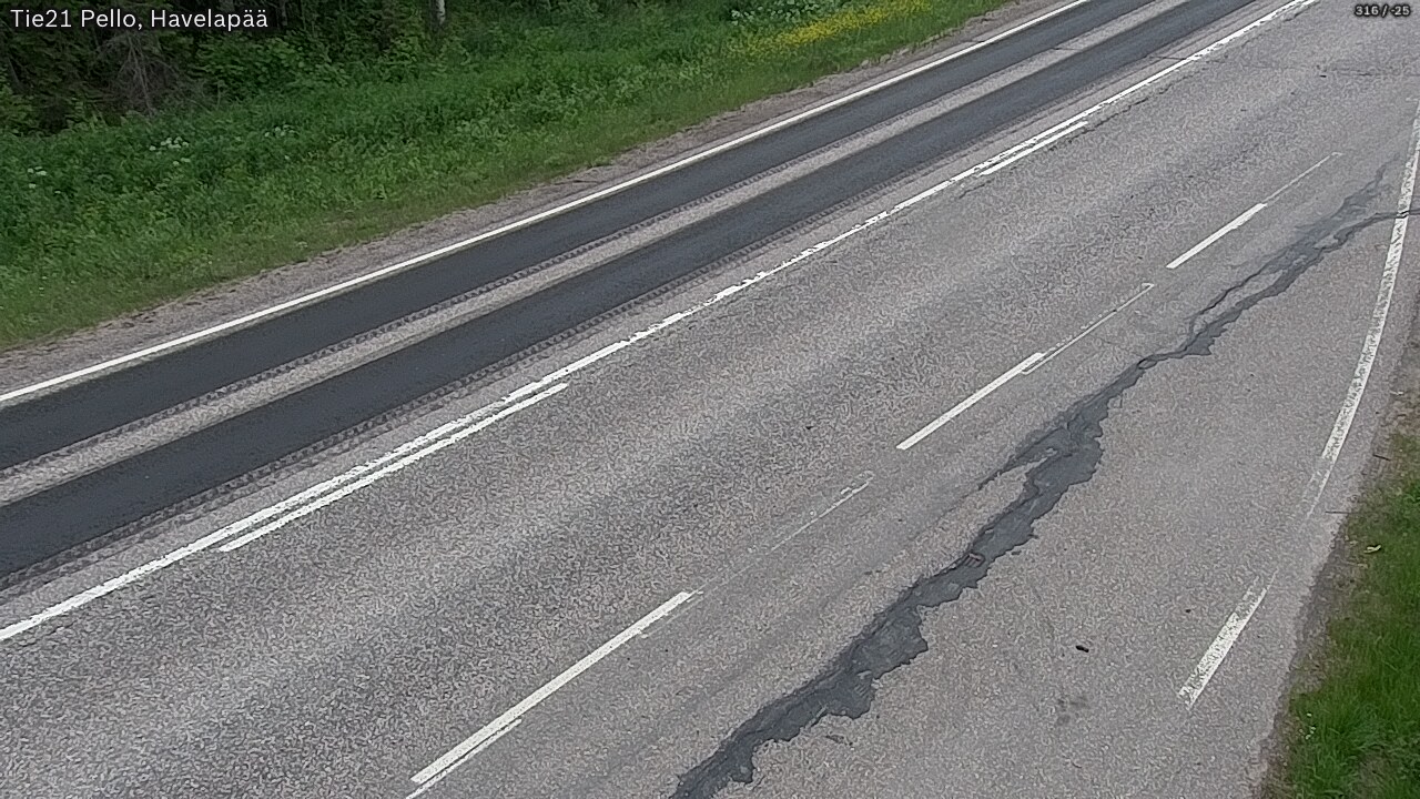 Kelikamerat Kuva Tie 21 Pello, Havelanpää, Pello, Lappi