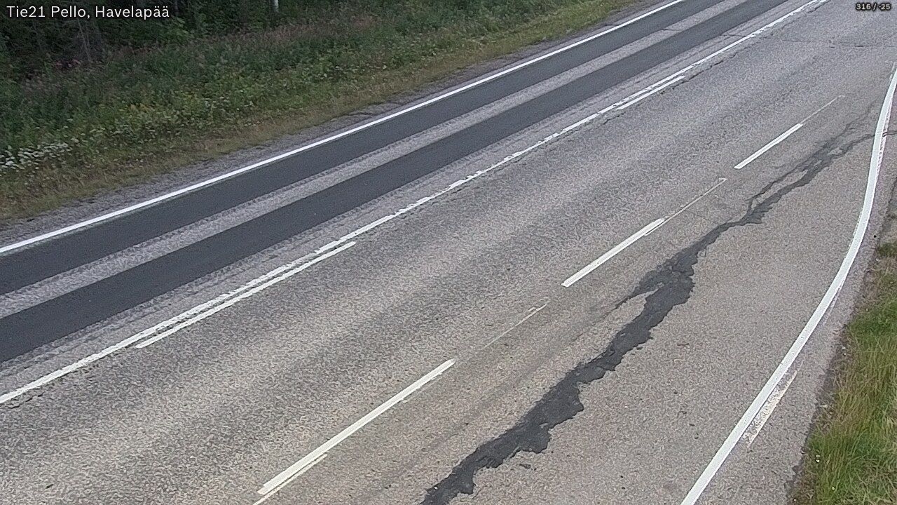 Kelikamerat Kuva Tie 21 Pello, Havelanpää, Pello, Lappi