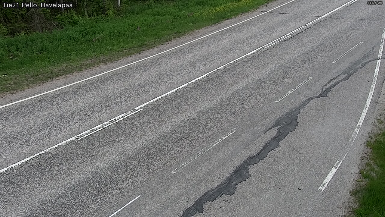 Kelikamerat Kuva Tie 21 Pello, Havelanpää, Pello, Lappi