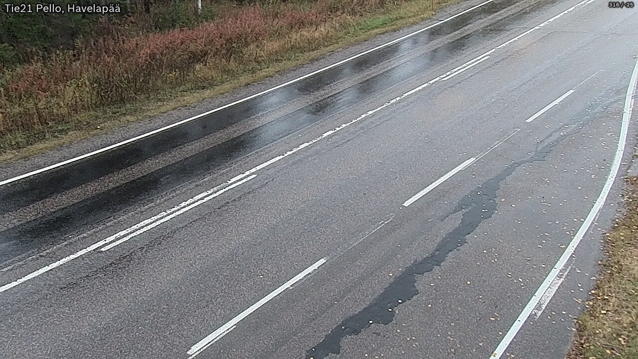 Kelikamerat Kuva Tie 21 Pello, Havelanpää, Pello, Lappi