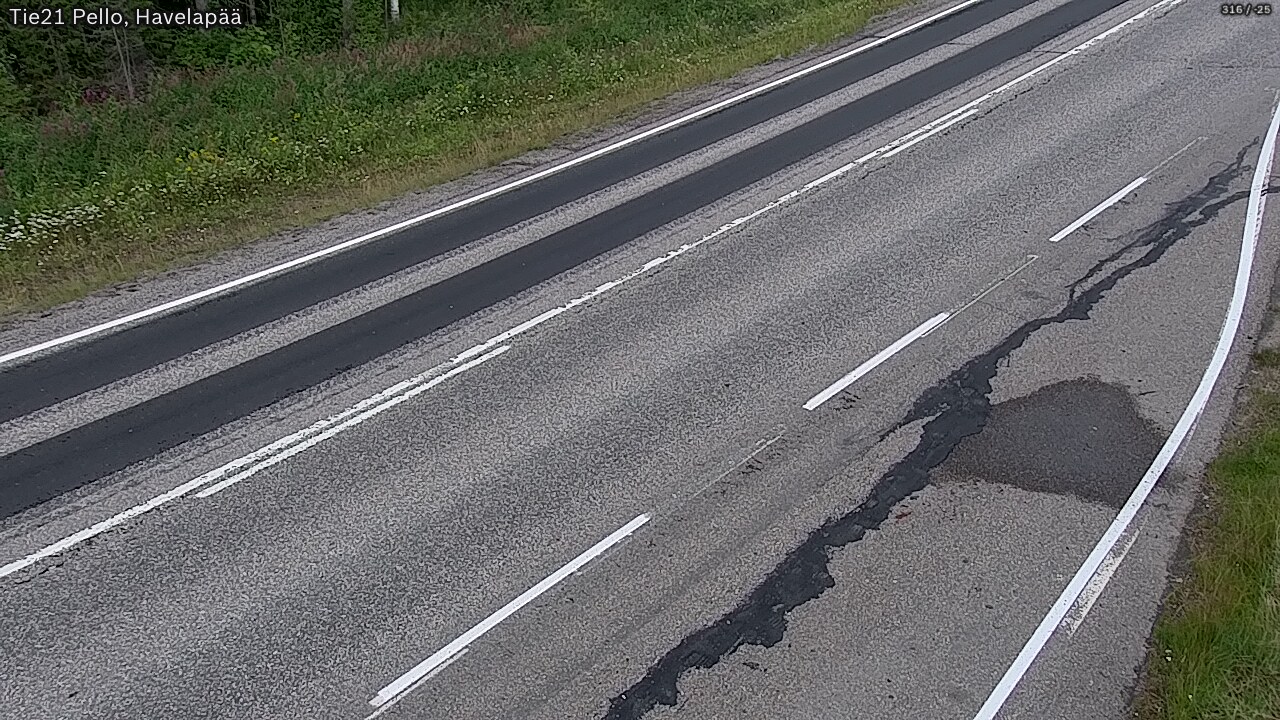 Kelikamerat Kuva Tie 21 Pello, Havelanpää, Pello, Lappi